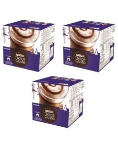 PACK 3 CAJAS DOLCE GUSTO MOCHA 16 CAPSULAS
