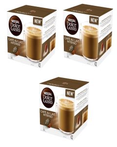 PACK 3 CAJAS DOLCE GUSTO CAFE AU LAIT INTENSO 16UD
