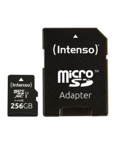 MEMORIA MICRO SDXC INTENSO 256GB UHS-I C10 C-ADAPT
