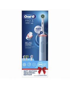 Cepillo Dental Braun Oral-B Pro 3 3700 Azul