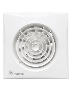 Soler & Palau SILENT-100 CZ extractor Pared 95 m³/h 2400 RPM Blanco