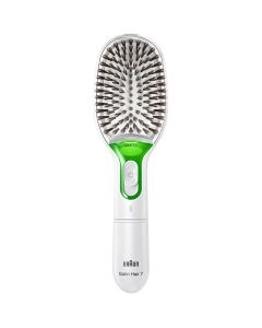 Braun 81533837 cepillo para el cabello y peine Adulto Cepillo paleta para el pelo Verde, Blanco 1 pieza(s)