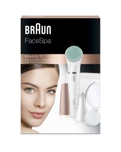 Depiladora Facial Braun 851V Cuidado Facial Premium Multipack