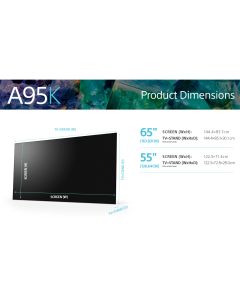 Sony XR-65A95K 165,1 cm (65") 4K Ultra HD Smart TV Wifi Negro