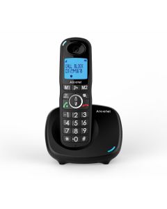 Alcatel XL535 Teléfono DECT Identificador de llamadas Negro