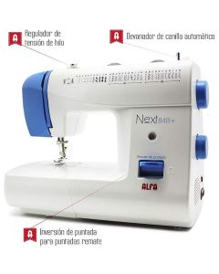 MÃ¡quina de coser ALFA 840+  Zig-zag DomÃ©stica. 34
