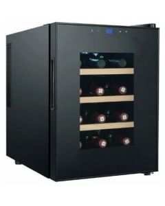 Infiniton WCL-12L enfriador de vino Nevera de vino termoeléctrico Independiente Negro 12 botella(s)