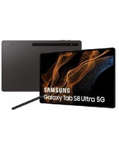 Samsung Galaxy Tab S8 Ultra SM-X906B 5G 512 GB 37,1 cm (14.6") Qualcomm Snapdragon 16 GB Wi-Fi 6 (802.11ax) Gris