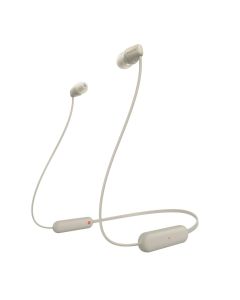Auriculares InalÃ¡mbricos Intraurales Sony WIC100 Bluetooth Beige