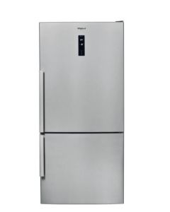 Frigorífico Combi Whirlpool E Inox W84BE 72 X 2 Clase E 186x84 No Frost Inox