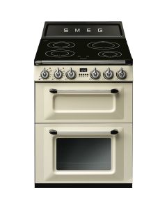 Smeg TR62P cocina Cocina independiente Encimera de gas Crema de color A