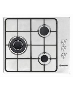 Encimera gas Meireles MG3630X 3 Zonas Inox