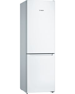 KGN36NWEA, free-standing fridge-freezer with freezer at bottom