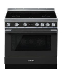 Smeg CPF9IPAN cocina Cocina independiente Con placa de inducción Antracita A+