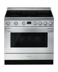 Smeg CPF9IPX cocina Cocina independiente Con placa de inducción Acero inoxidable A+
