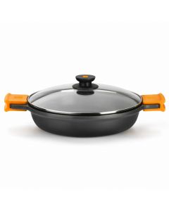 BRA Efficient A270536 bandeja de horno 7,1 L Alrededor Aluminio Cazuela para hornear