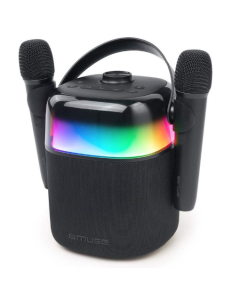 Altavoz karaoke MUSE M530KA Bluetooth con 2 micrÃ³fonos