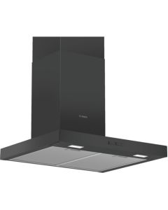 Bosch Serie 2 DWB66BC60 campana De pared Negro 621 m³/h B