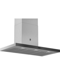 Balay 3BC998HNC campana De pared Negro, Acero inoxidable 843 m³/h A+