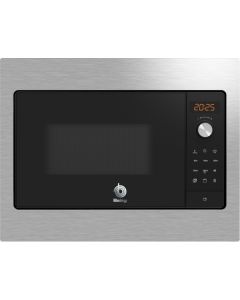 Balay 3CG5142X3 microondas Integrado Microondas con grill 20 L 800 W Negro, Acero inoxidable
