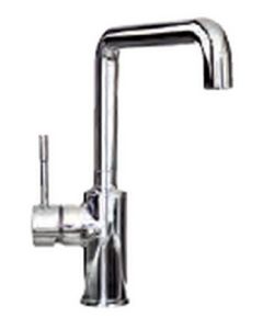 Grifo de cocina monomando con caÃ±o alto giratorio