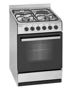 COCINA 3Z GAS + 1Z ELECT. MEIRELES E542X