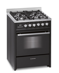 COCINA GAS 4Z MEIRELES E610BLST 60CM BUT