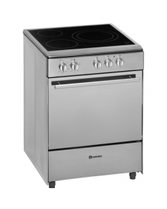 Meireles E 603 X cocina Cocina independiente Acero inoxidable Halógeno A