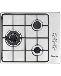 Encimera gas Meireles MG3630XNAT 3 Zonas Inox
