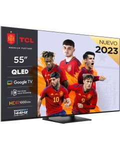 TV QLED 55´´ TCL 55C745 4k Ultra HD Google TV HDR10+ con Game Master Pro 2.0