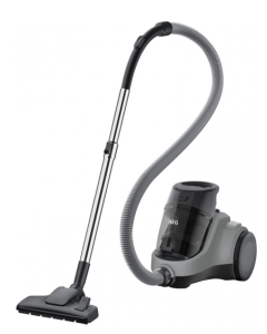 Aspiradora sin bolsa AEG LX5-2-2MG con depóstio de gran capacidad de 1,8 litros, 750 W de potencia, cepillo atrapapolvo, cepillo de suelos duros, cepillo multiusos para tapicerías y de espacios estrechos, filtro higiénico lavable, nivel de ruido, 