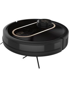 Taurus Homeland Laser aspiradora robotizada 0,25 L Sin bolsa Negro, Acero inoxidable
