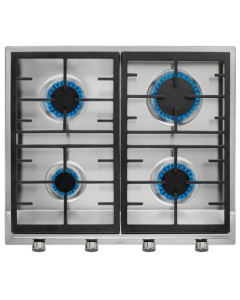 Teka EX 60 1 4G AI AL NAT Acero inoxidable Integrado Encimera de gas 4 zona(s)