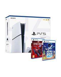 PLAY STATION PS5+SPIDERMAN2+ASTRO BOT