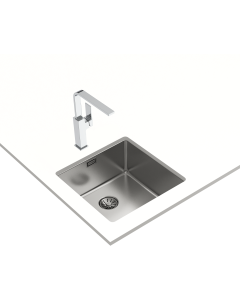 Teka Be Linea RS15 40.40 Fregadero encastrado bajo encimera Plaza Acero inoxidable