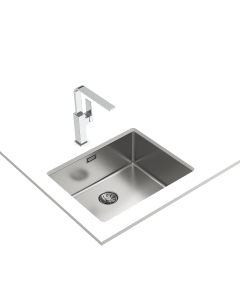 Teka Be Linea RS15 50.40 Fregadero encastrado bajo encimera Ovalado Acero inoxidable