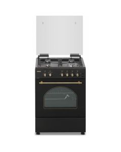COCINA CORBERO CCSF6022NR 60X61 4F BUT NEGRA