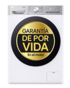 Lavadora LG F4WR9009A2W Clase A 9 Kg 1400 rpm SmartHome