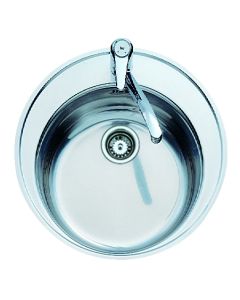 Fregadero Acero Teka  CENTROVAL 45Cm 1Cubet Redond