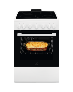 LKR620066W Serie 400, 85x60x60, Vitrocerámica 4 zonas, Horno multifunción  con ventilador, Horno con