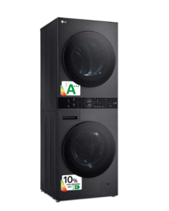 Lavadora Secadora LG WT1210BBF Clase A 12+10 Kg 1400 rpm