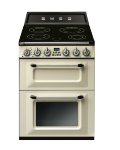 COCINA INDUC. SMEG TR62IP2 4Z 60CM CREMA