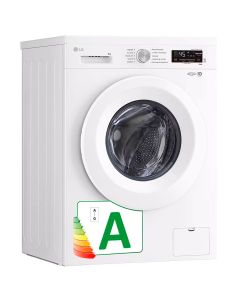 Lavadora LG F4X1008NWH Clase A 8 Kg 1400 rpm SmartHome