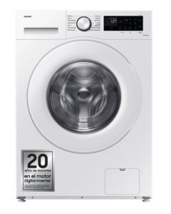 Lavadora Samsung WW90CGC04DTEEC Clase A 9 Kg 1400 rpm SmartHome