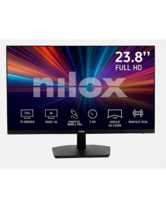 MONITOR NILOX 24  VA 100 HZ. HDMI+DP (NXM24FHD111)